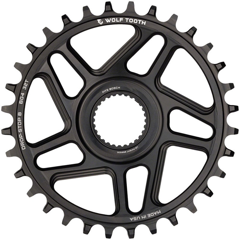 Bosch Gen 4 Direct Mount Chainring – Drop-Stop B 34T Black