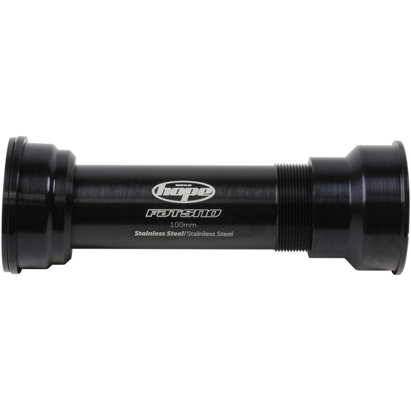 PressFit 41 Bottom Bracket – 121mm Fat Bike For 24mm Spindle Stainless BLK