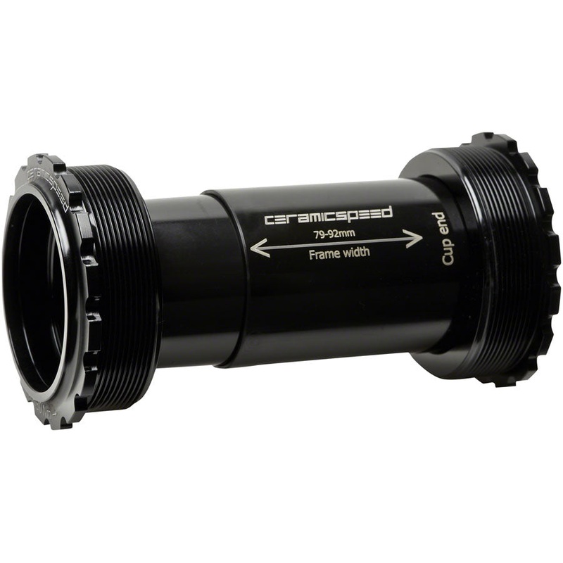 T47/86 Bottom Bracket – Campagnolo Ultra Torque Coated Races BLK