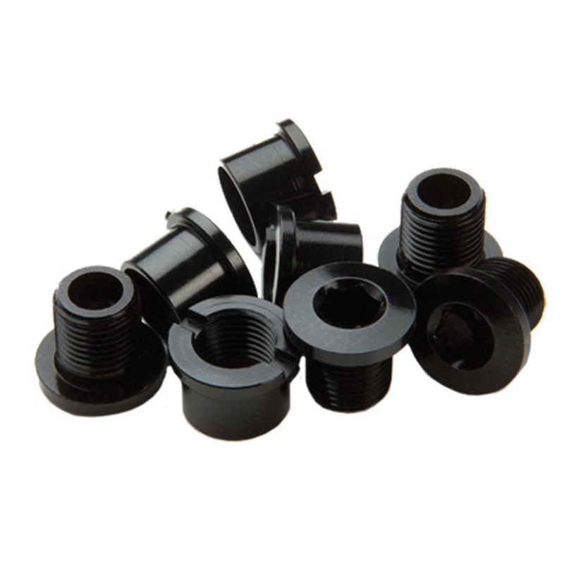 Chainring Bolt/Nut Pack Aluminum Torx Single/Double Ring Set