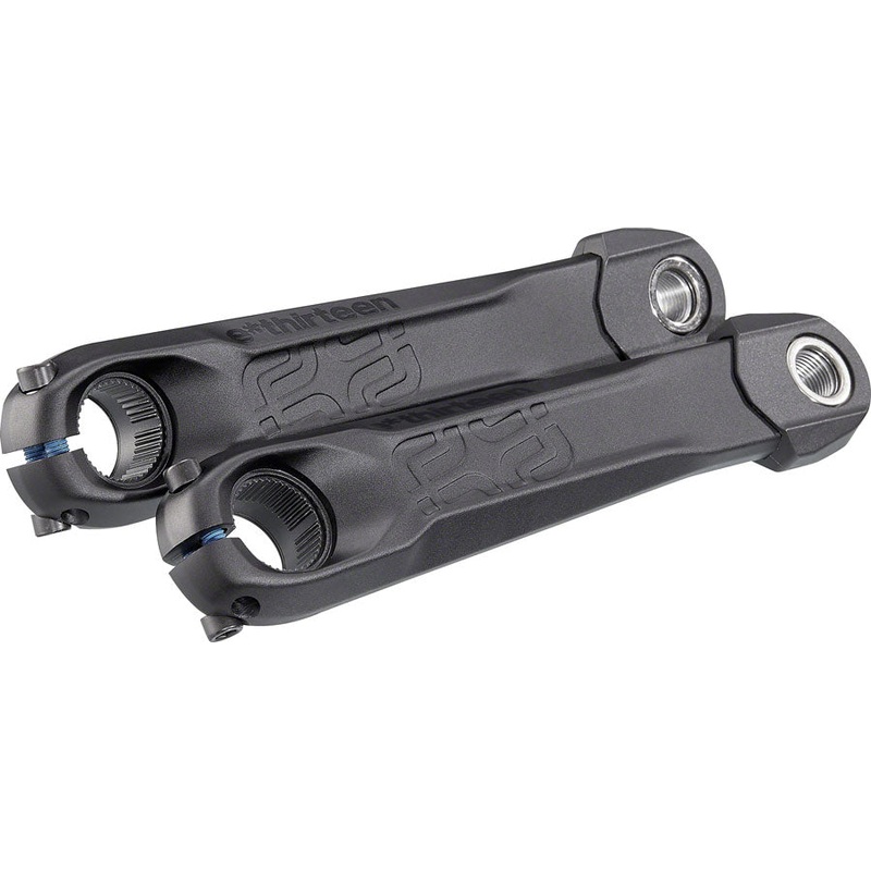 e*spec Plus Ebike Crank Arm Set – Shimano EP8 170mm Black