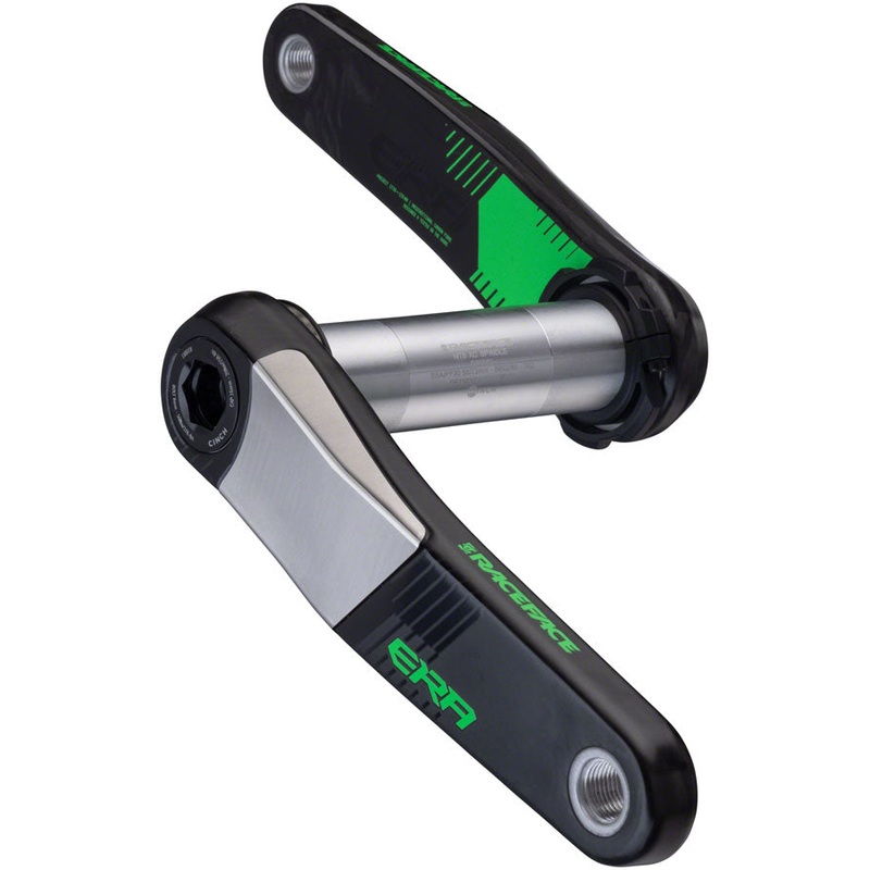 ERA Crankset – 175mm Direct Mount 136mm Spindle CINCH Interface Carbon Green