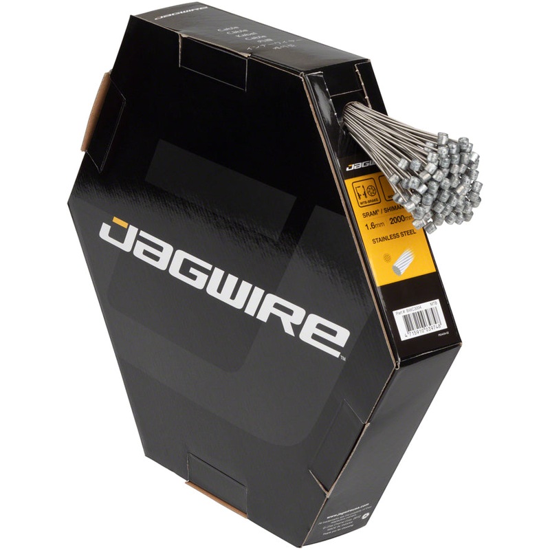 Brake Cable Basics 1.6x2000mm Stainless SRAM/Shimano MTB Box of 100