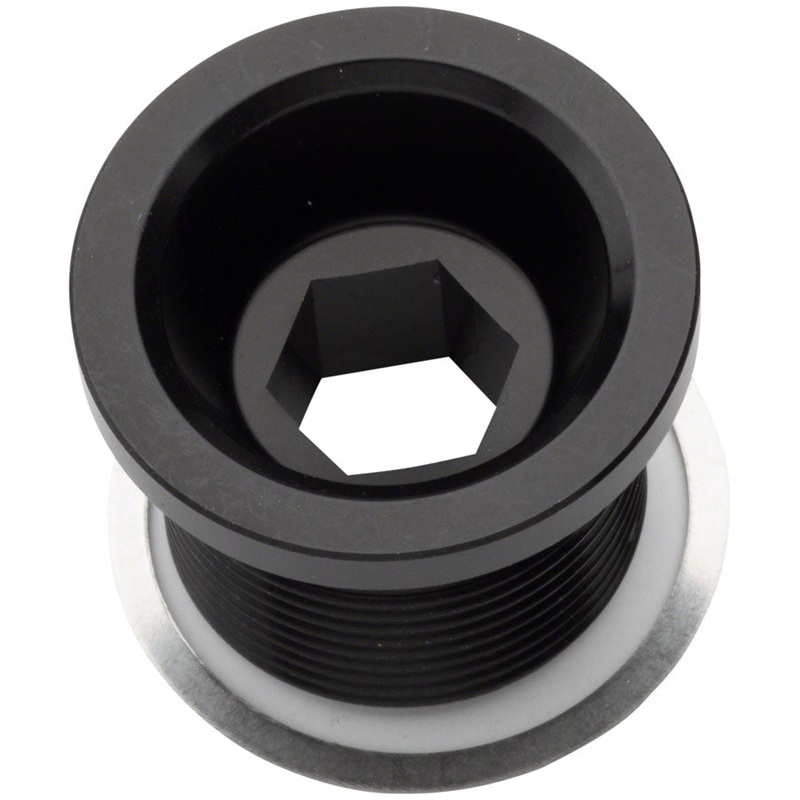 CINCH Crank Bolt and Washer Set – M18x15.4 Gloss Black