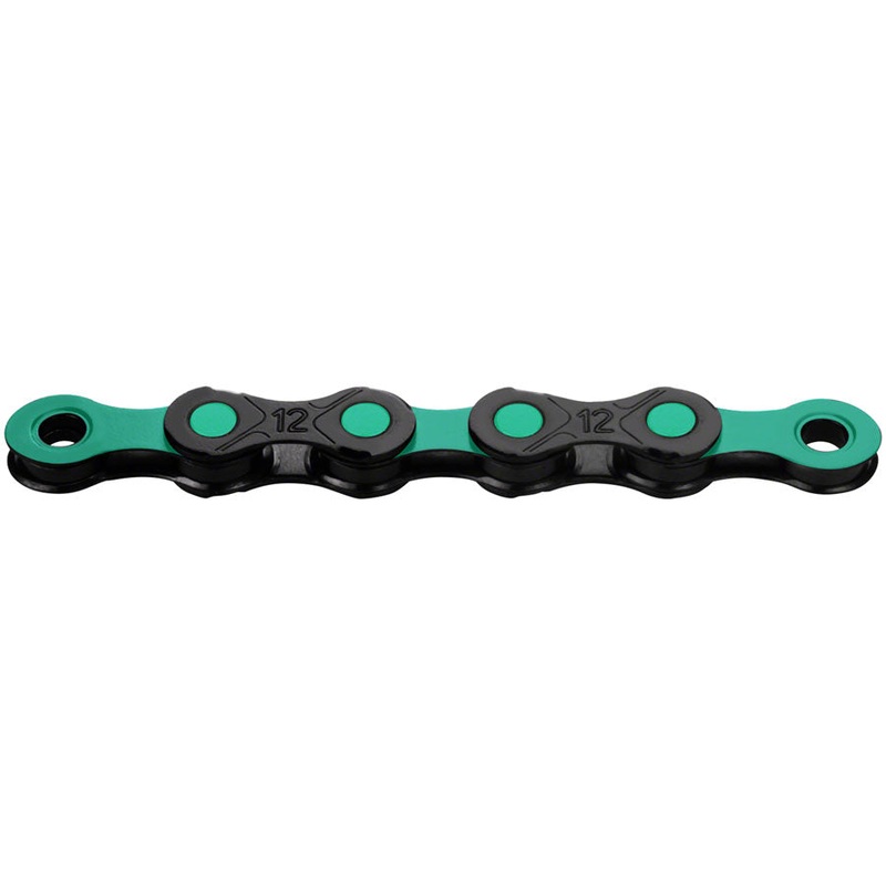 DLC 12 Chain – 12-Speed 126 Links Black/Celeste
