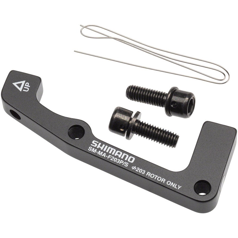 F203P/S Disc Brake Adaptor for 203mm Rotor 74mm Caliper 51mm Fork