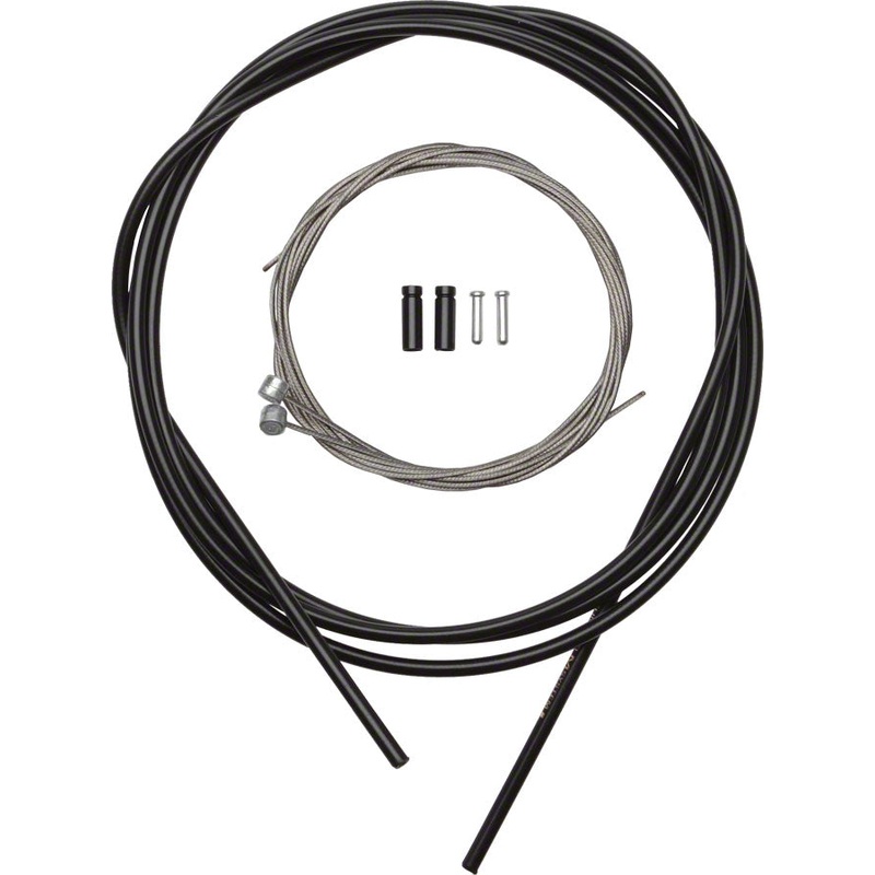 MTB Stainless Brake Cable and Housing Set Black