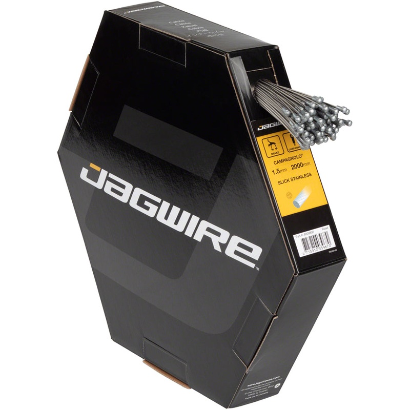Sport Brake Cable 1.5x2000mm Slick Stainless Campagnolo Box of 100