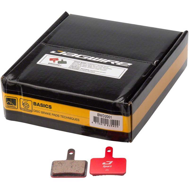 Sport Semi-Metallic Disc Brake Pads – Bulk Box For Shimano Acera M3050 Alivio M4050 Deore M515/M515-LA/M525/T615