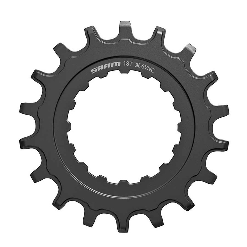 X-Sync EX1 Sprocket Chainring for Bosch Motors 18T Straight Steel