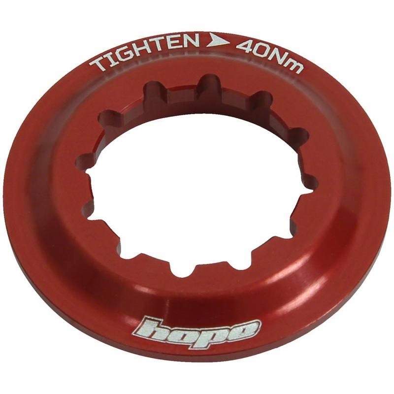 Center Lock Disc Lockring – Red