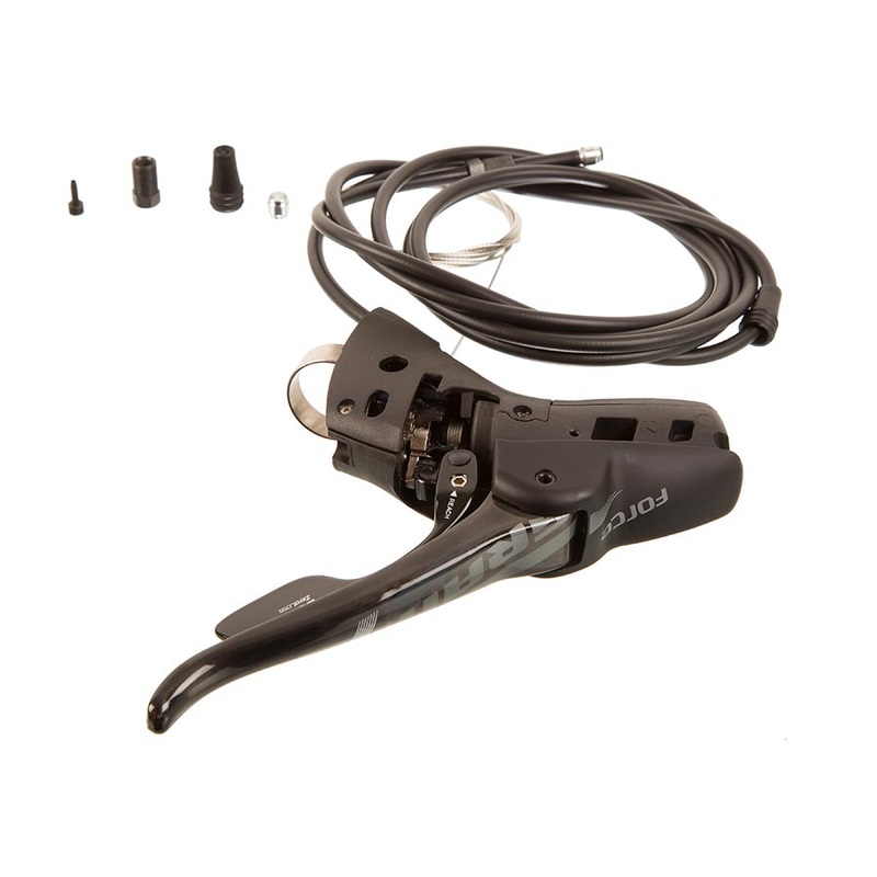 Force 22 Hydraulic Road Front DoubleTap Lever Complete 2000mm Hose Fittings