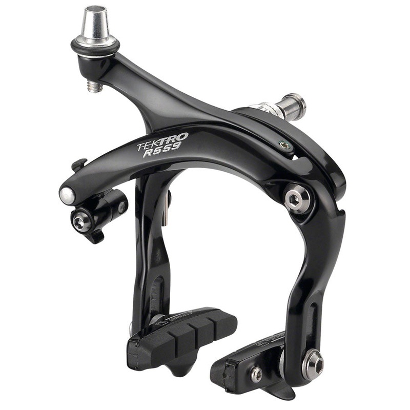 R559 Road Caliper Brake – Rear Dual Pivot Recessed Nut Mount High Polish BLK