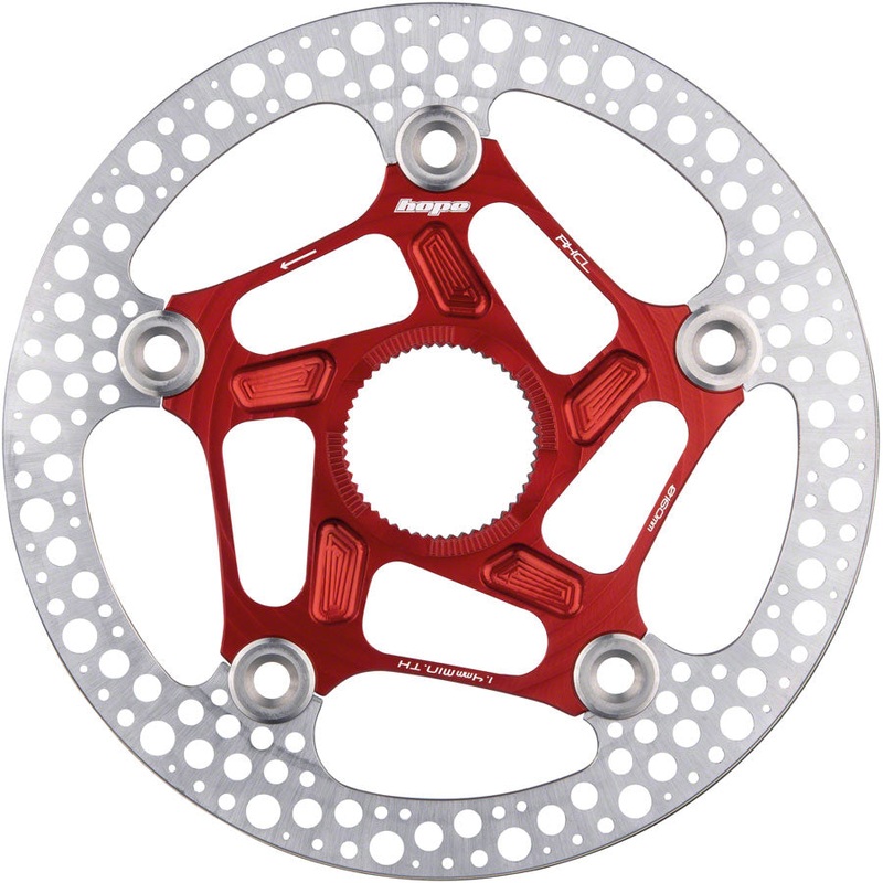 RX Disc Rotor – 140mm Center-Lock Red