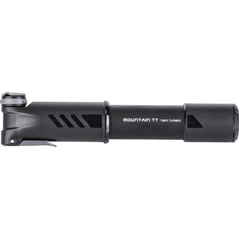 Mountain TT Twin Turbo Mini Bike Pump