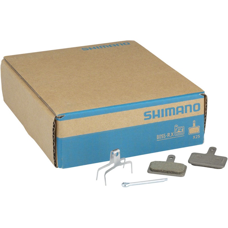 B05S-RX Disc Brake Pad Spring – Resin Compound Stainless Steel Back Plate Box/25 pair