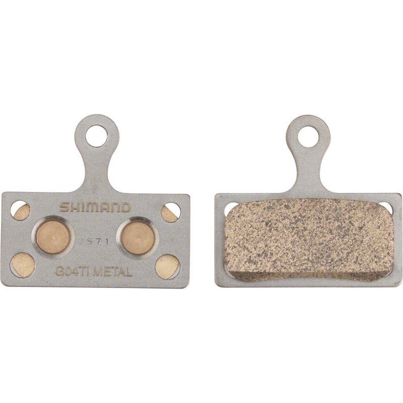 G04TI-MX Disc Brake Pads Springs – Metal Compound Titanium Back Plate One Pair