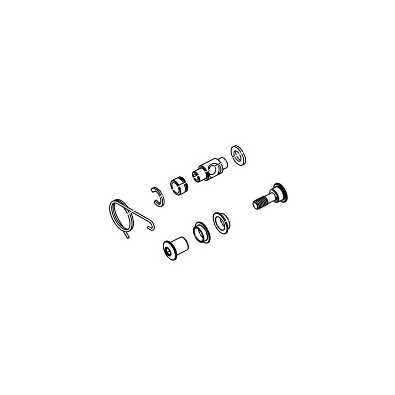 TT900/TT500 Brake Lever Hardware Kit Qty 1