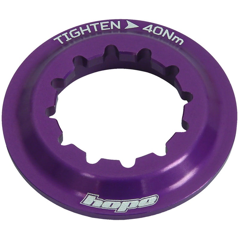 Center Lock Disc Lockring – Purple