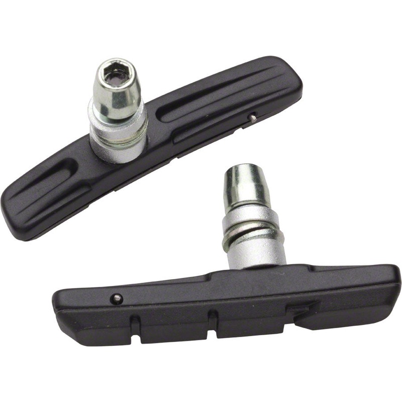 High Performance Linear Pull MTB Brake Pads Cartridge-Style Brake Shoes BLK