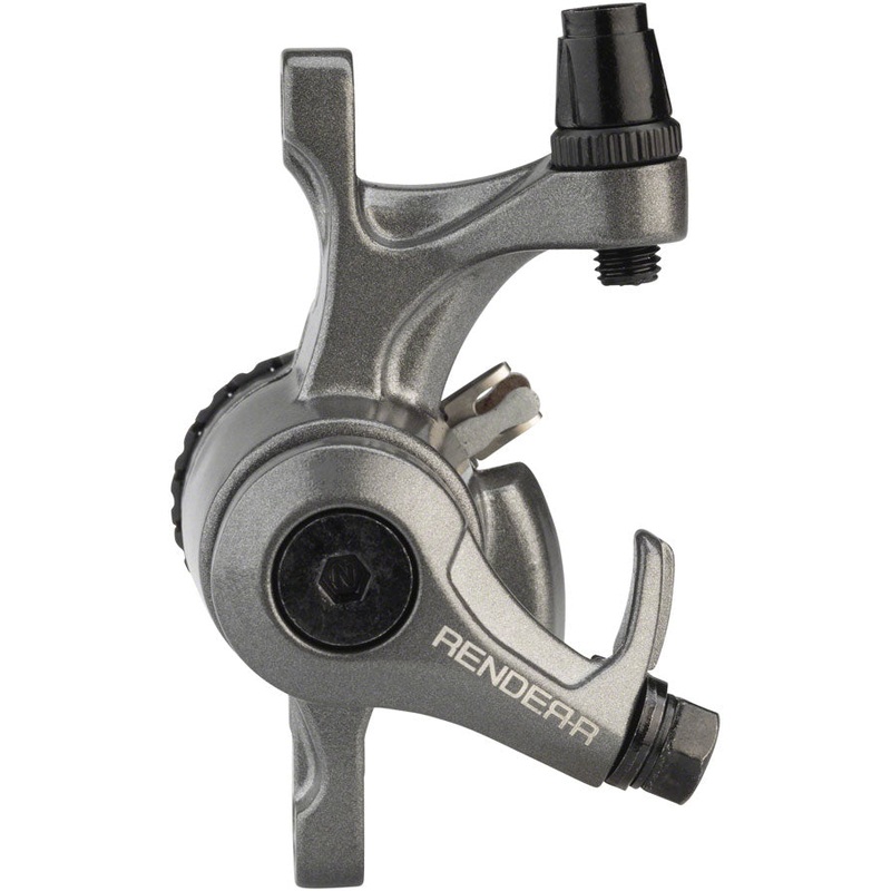 Render R DSK-717 Disc Brake Caliper – Short Pull Road Mechanical Post Mount Gray