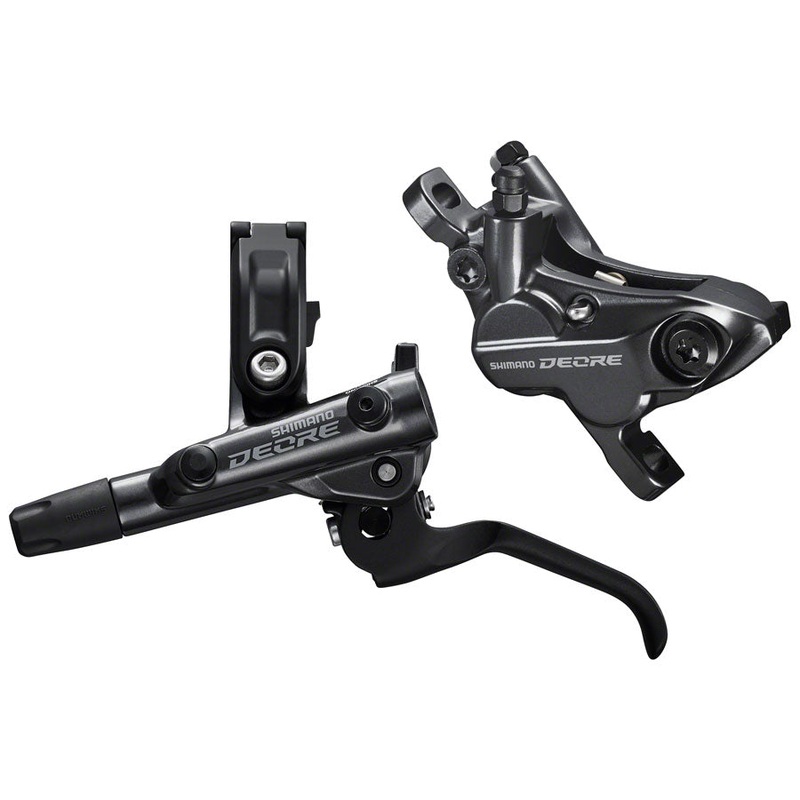 Deore BL-M6100/BR-M6120 Disc Brake Lever – Front Hydraulic Resin Pads Gray