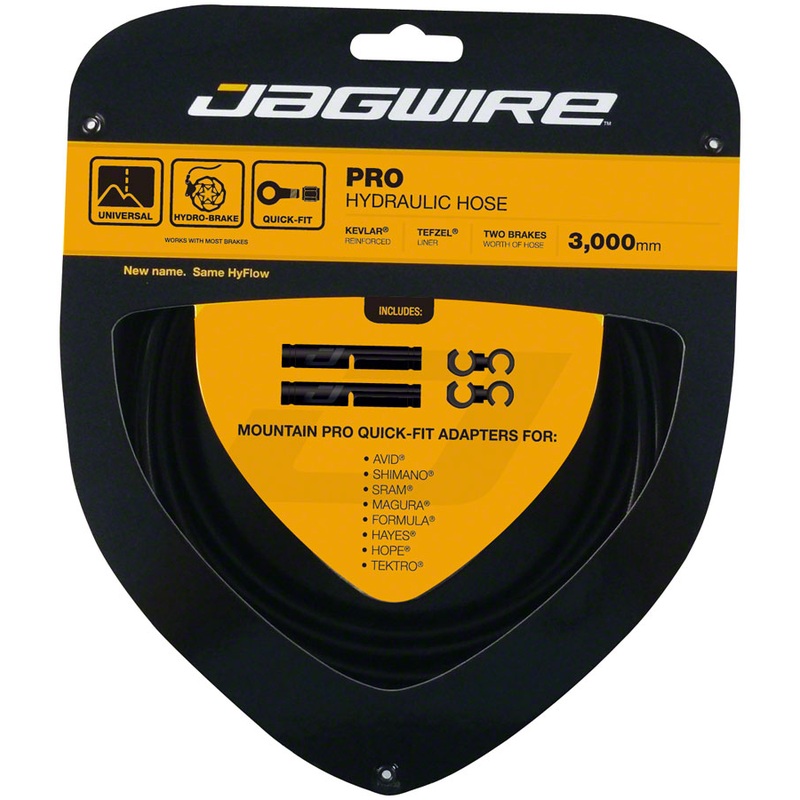 Pro Hydraulic Disc Brake Hose Kit 3000mm Black
