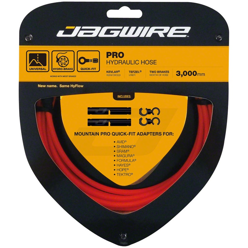 Pro Hydraulic Disc Brake Hose Kit 3000mm Orange