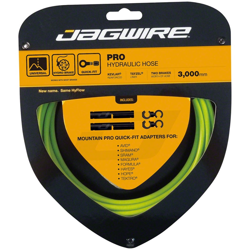 Pro Hydraulic Disc Brake Hose Kit 3000mm Organic Green