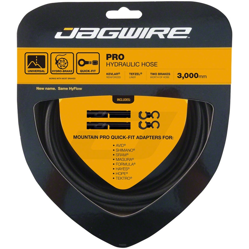 Pro Hydraulic Disc Brake Hose Kit 3000mm Stealth Black