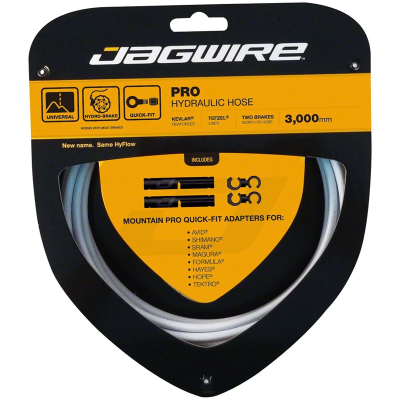Pro Hydraulic Disc Brake Hose Kit 3000mm White