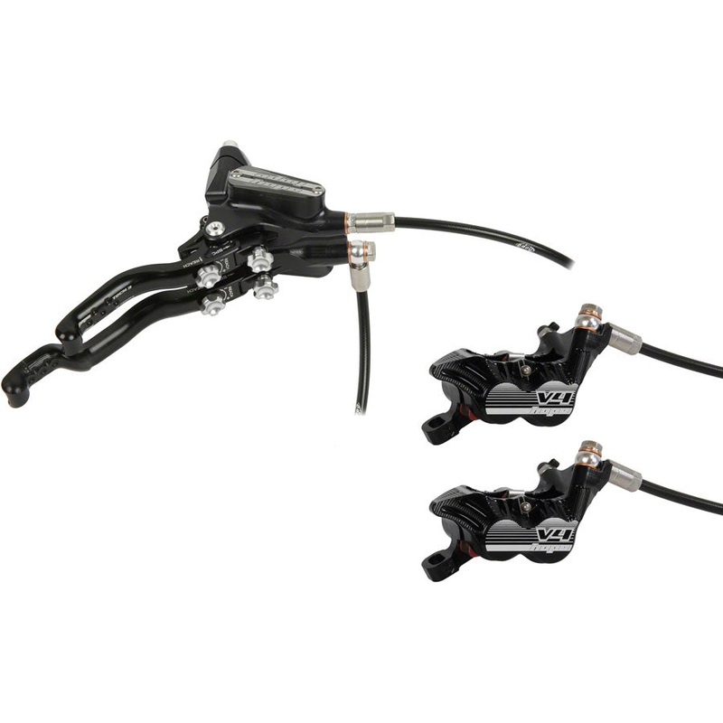 Tech 3 V4 Duo Disc Brake Lever – Right Hand Front Rear Hydraulic Post Mount BLK