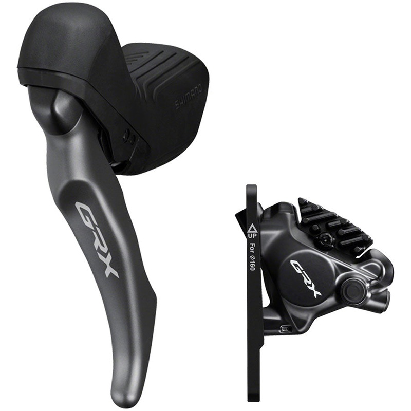 GRX BL-RX820 Brake Lever BR-RX820 Hydraulic Disc Brake Caliper – Left/Front Flat Mount Caliper
