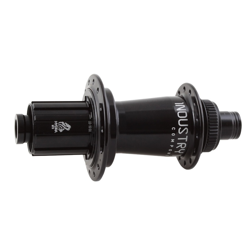 Hydra Rear CL Hub 12x148mm MS 28h Black