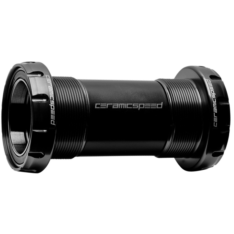 BSA Threaded BB Gravel DUB Coated Black