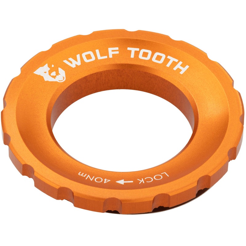 CenterLock Rotor Lockring – External Splined Orange