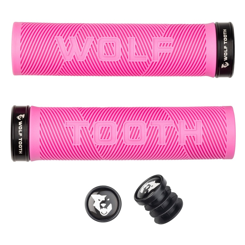 Components Echo Lock-On Grip Set Pink/Black