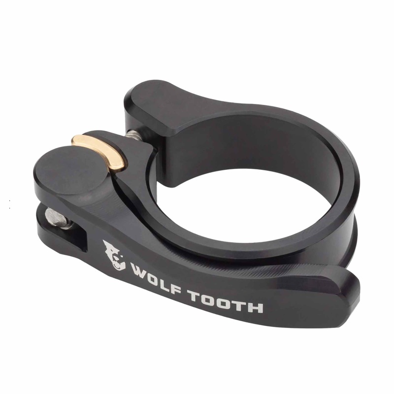 Components Quick Release Seatpost Clamp – 36.4mm Black