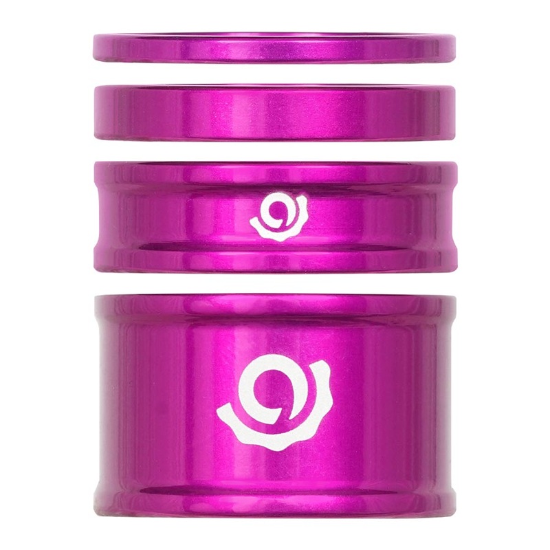 Headset Combo Spacer Kit 1-1/8 Set/4 Purple