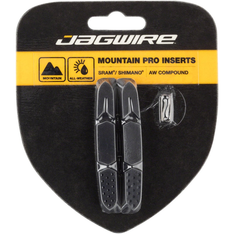 Mountain Pro Brake Pad Replacement Inserts Black