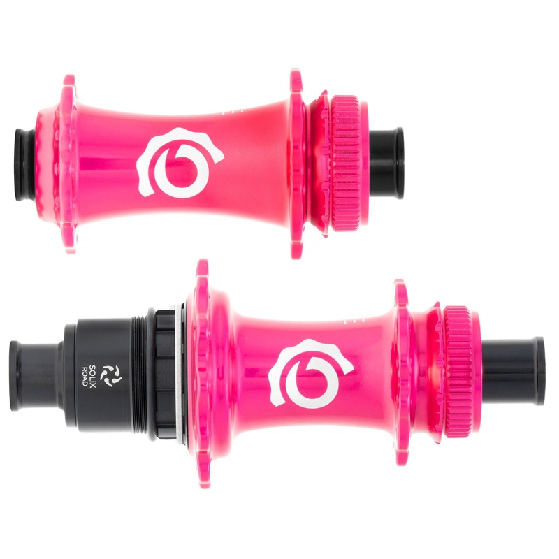 Solix CL Disc Hubs 12×100/142 TA 28h XDR Pink