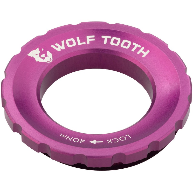 CenterLock Rotor Lockring – External Splined Purple