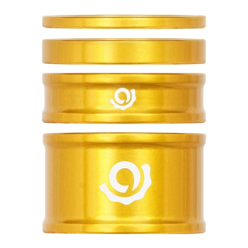 Headset Combo Spacer Kit 1-1/8 Set/4 Gold
