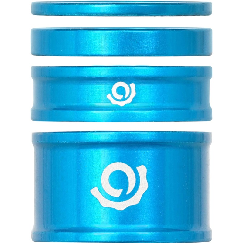 Headset Combo Spacer Kit 1-1/8 Set/4 Turquoise