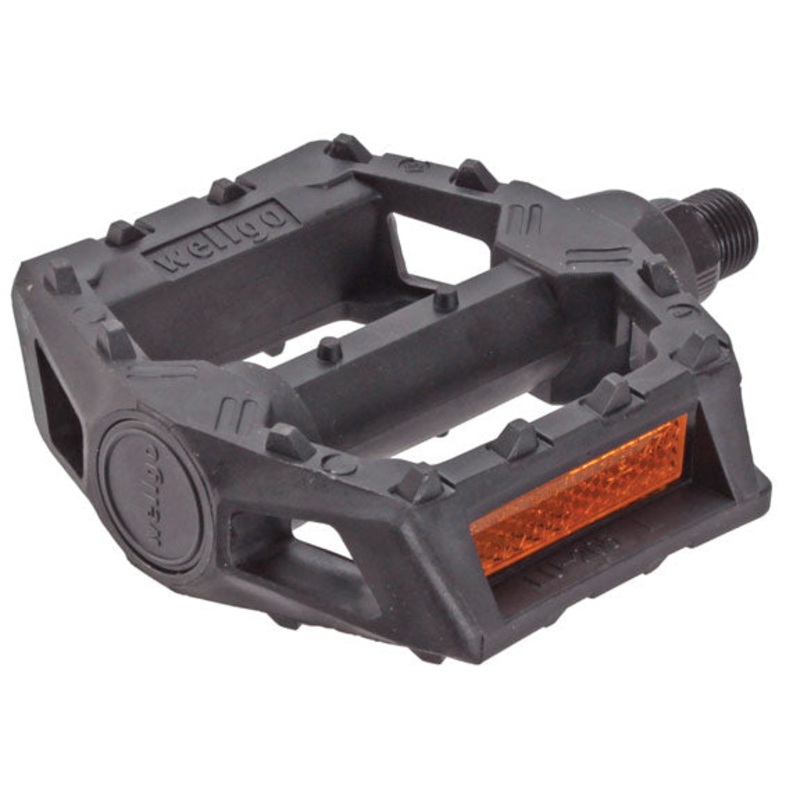 LU-205 BMX Resin Pedals 1/2 – Black