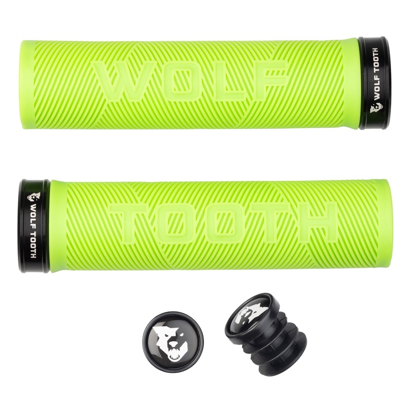 Components Echo Lock-On Grip Set Green/Black
