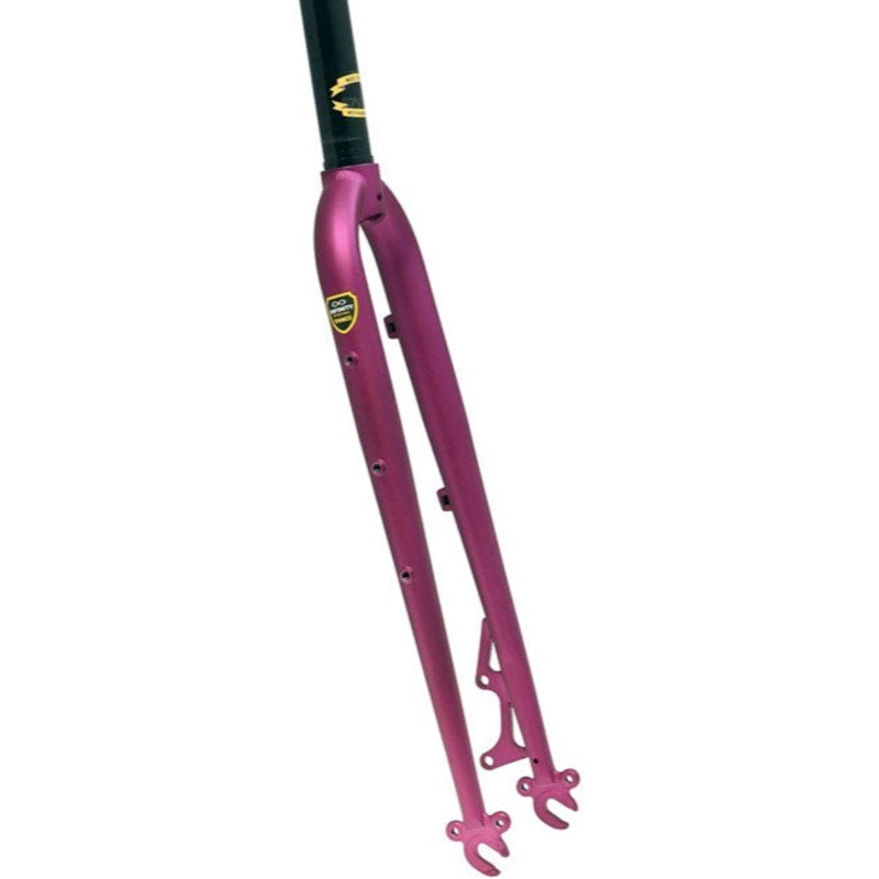 Lugged CX Disc Fork 700c 1-1/8 Purple