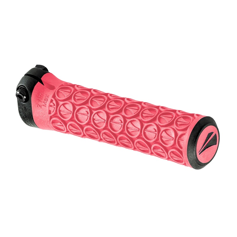 Slater Jr Lock-On MTB Grips – Red