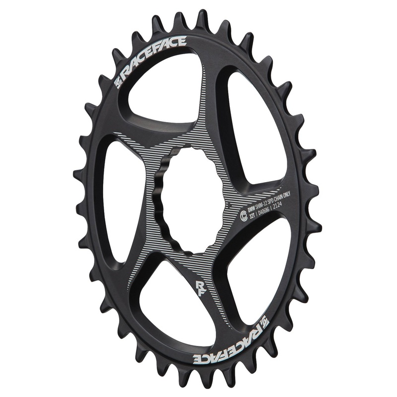 Direct Mount Wide Chainring – 32t DM CINCH For Shimano 12-Speed HG+ Compatible Chain BLK