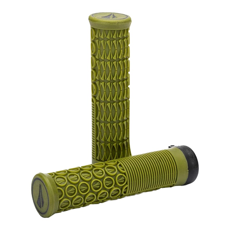 Thrice 33 Lock-On MTB Grips – Olive Green